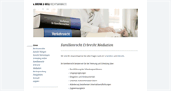 Desktop Screenshot of familienrecht-und-erbrecht.de